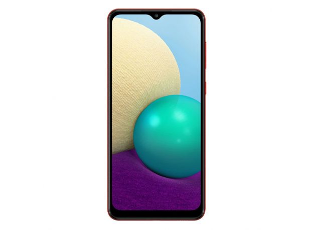 گوشی-سامسونگ-مدل-a02-با-ظرفیت-32-و-رم-3-گیگابایت-samsung-galaxy-a02-2021-3gb-32gb-Red-Forward