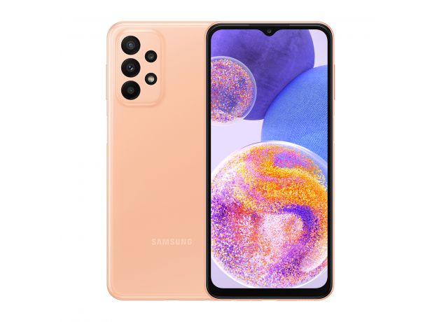 گوشی-موبایل-سامسونگ-مدل-a23-با-ظرفیت-128-و-رم-8-گیگابایت-samsung-galaxy-a23-5g-2022-8gb-128gb-Peach