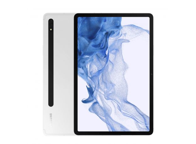 تبلت-سامسونگ-گلکسی-tab-s8-پلاس-با-ظرفیت-128-و-رم-8-گیگابایت-samsung-galaxy-tab-s8-5g-2022-8gb-128gb-silver