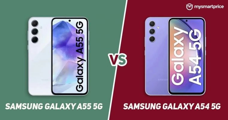 Galaxy A54در مقابل Galaxy A55
